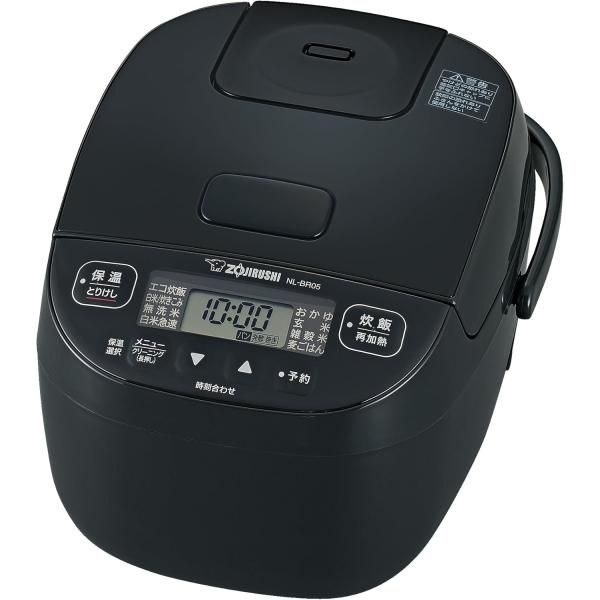 象印マホービン 炊飯器 3合 ブラック NL-BR05-BA