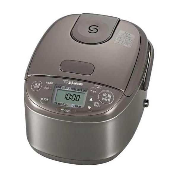 象印マホービン 炊飯器 3合 ステンレスブラウン NP-GS05-XT