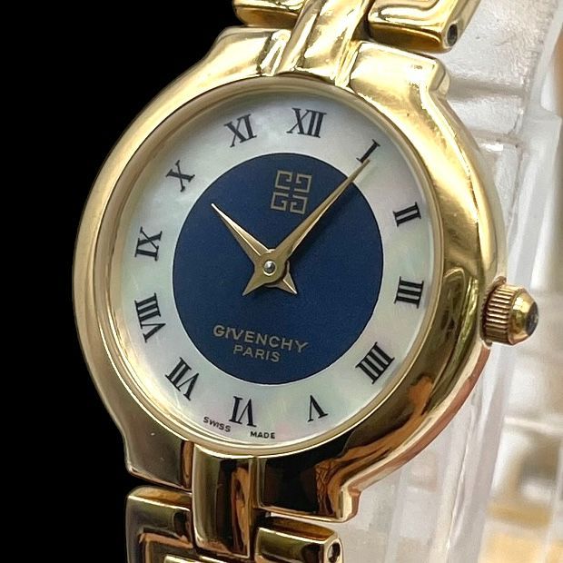 新品電池 稼働品 GIVENCHY ジバンシー レディース腕時計 クォーツQZ 2