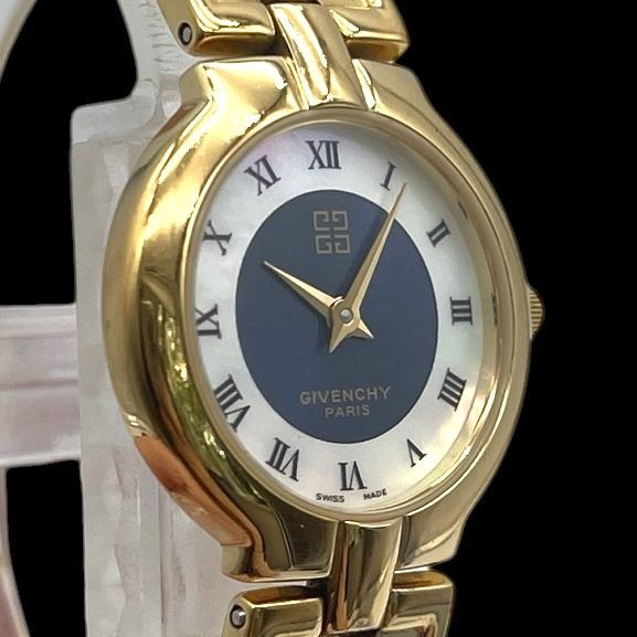 新品電池 稼働品 GIVENCHY ジバンシー レディース腕時計 クォーツQZ 2