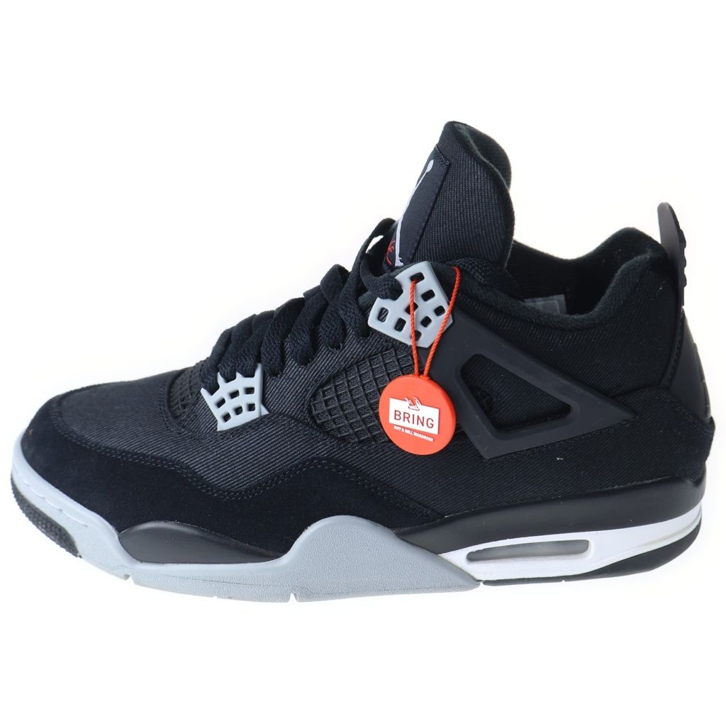 NIKE (ナイキ) AIR JORDAN 4 SE BLACK AND LIGHT STEEL エアジョーダン4 SE ブラック アンド ライト スティール ハイカットスニーカー ブラック US10/28cm DH7138-006