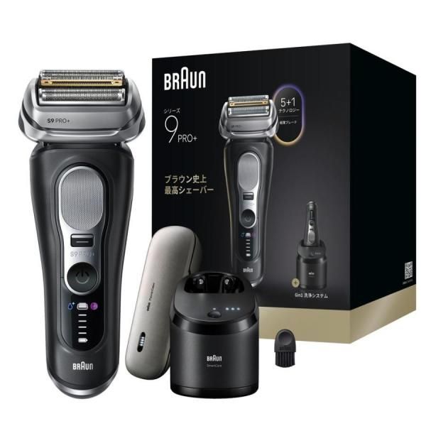 ブラウン BRAUN メンズシェーバー 電気シェーバー 4枚刃 自動洗浄器付 シリーズ9 PRO+ 9670CC