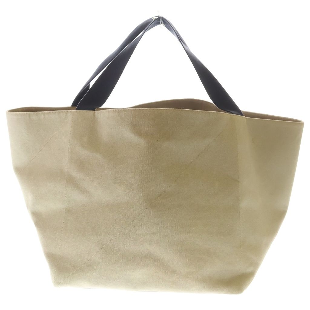 HERMES (エルメス) Canvas Tote Bag ポーチ付き キャンバストートバッグ ベージュ