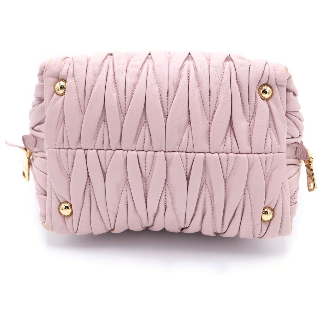 miumiu (ミュウミュウ) マテラッセ 2WAYハンドバッグ ショルダーバッグ