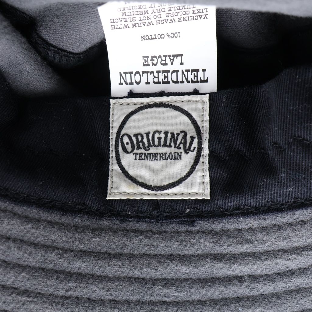 TENDERLOIN (テンダーロイン) BUCKET HAT D.C フェルトロゴパッチ