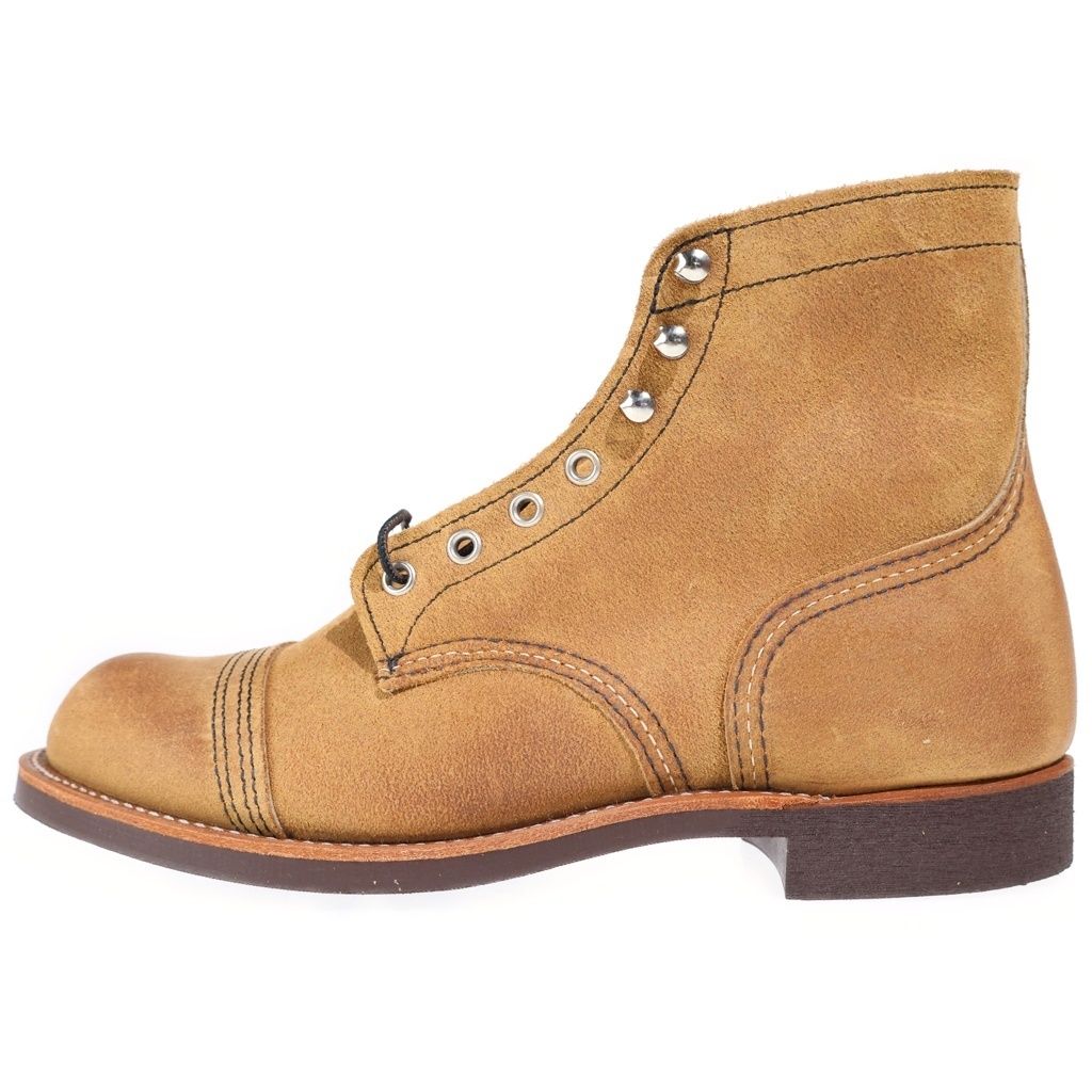 RED WING (レッド ウイング) アイアンレンジャー レザー レースアップ ショート ブーツ ブラウン 8083