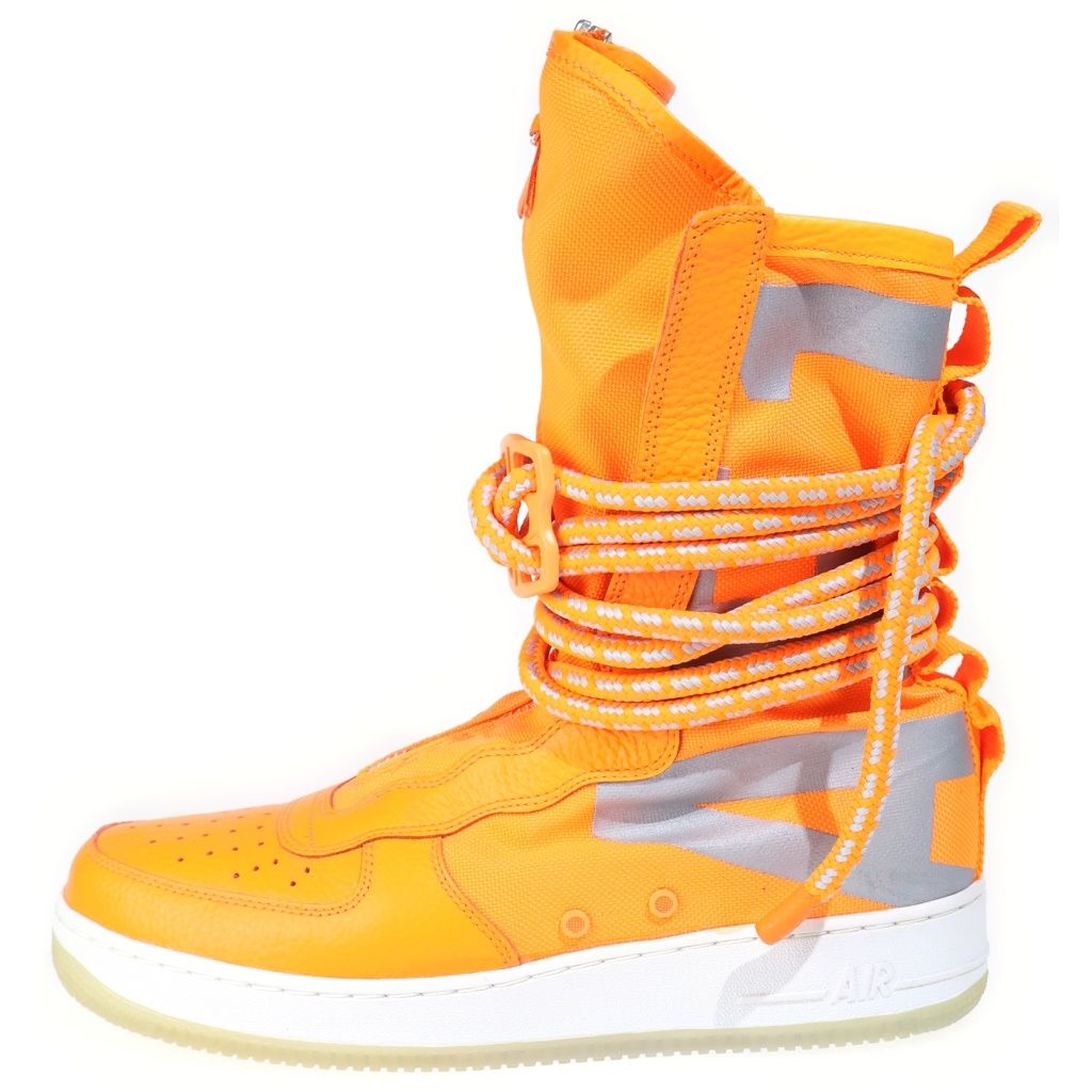 NIKE (ナイキ) SF Air Force 1 High Total Orange SF エアフォース1 ハイ トゥタル オレンジ ハイカットスニーカー オレンジ US12/30cm AA1128-800