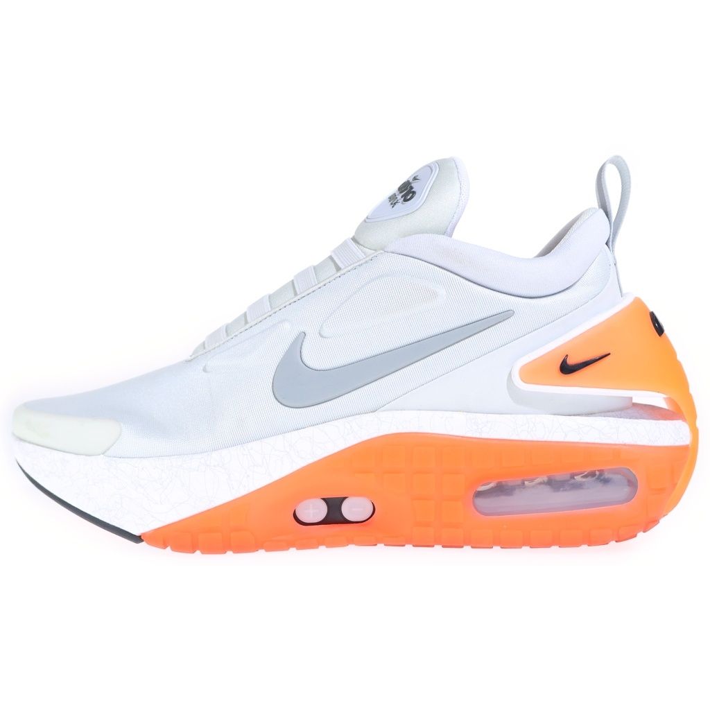 NIKE (ナイキ) ADAPT Auto Max PURE PLATINUM Pure Platinum アダプト オートマックス ピュアプラチナム ローカットスニーカー ホワイト/オレンジ US10.5/29.0cm CI5018-002