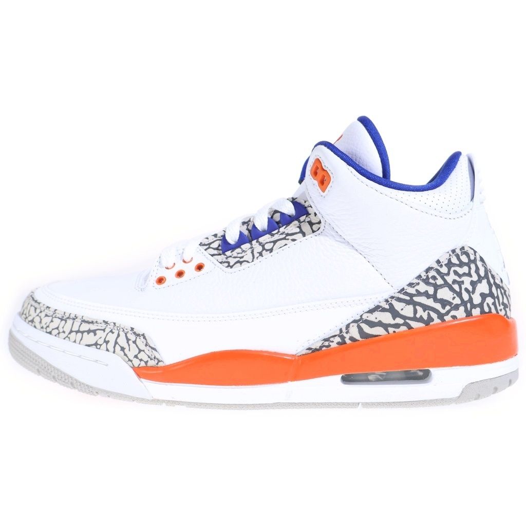 NIKE (ナイキ) AIR JORDAN3 RETRO KINCKS エアジョーダン3 レトロ ニックス ミッドカットスニーカー ホワイト US9.5/27.5cm 136064-148