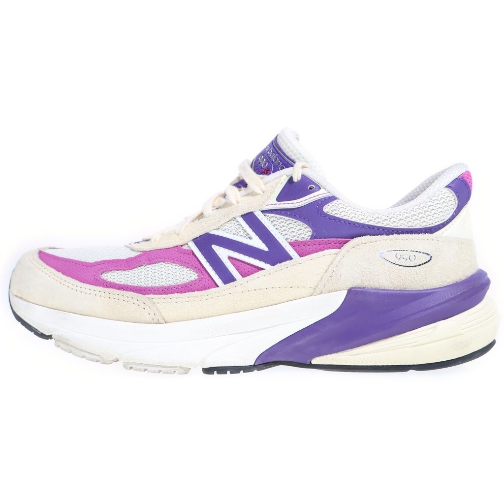 New Balance (ニューバランス) U990TD6 レースアップ ローカットスニーカー ホワイト US8.5/26.5cm