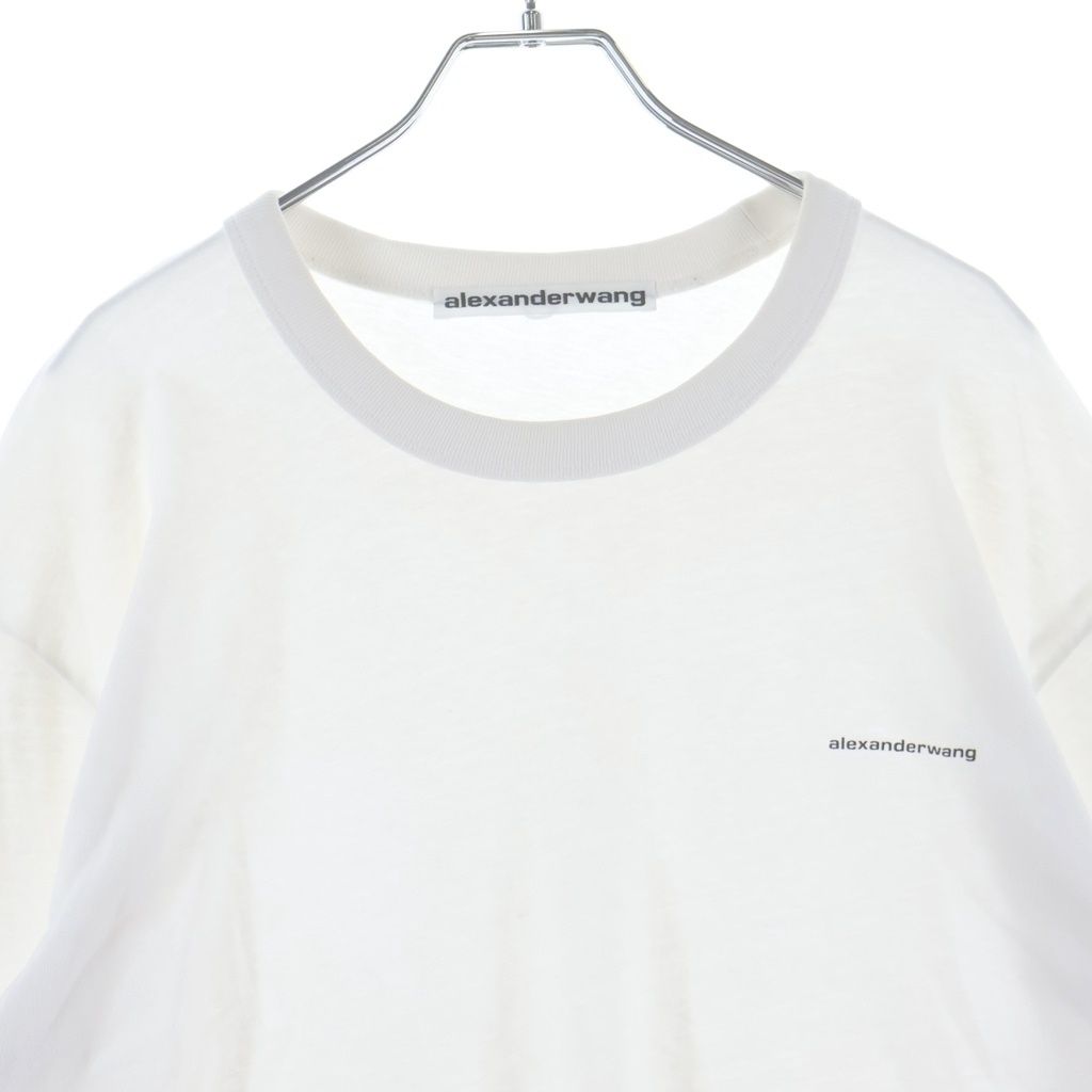ALEXANDER WANG (アレキサンダーワン) ワンポイントロゴ クルーネック
