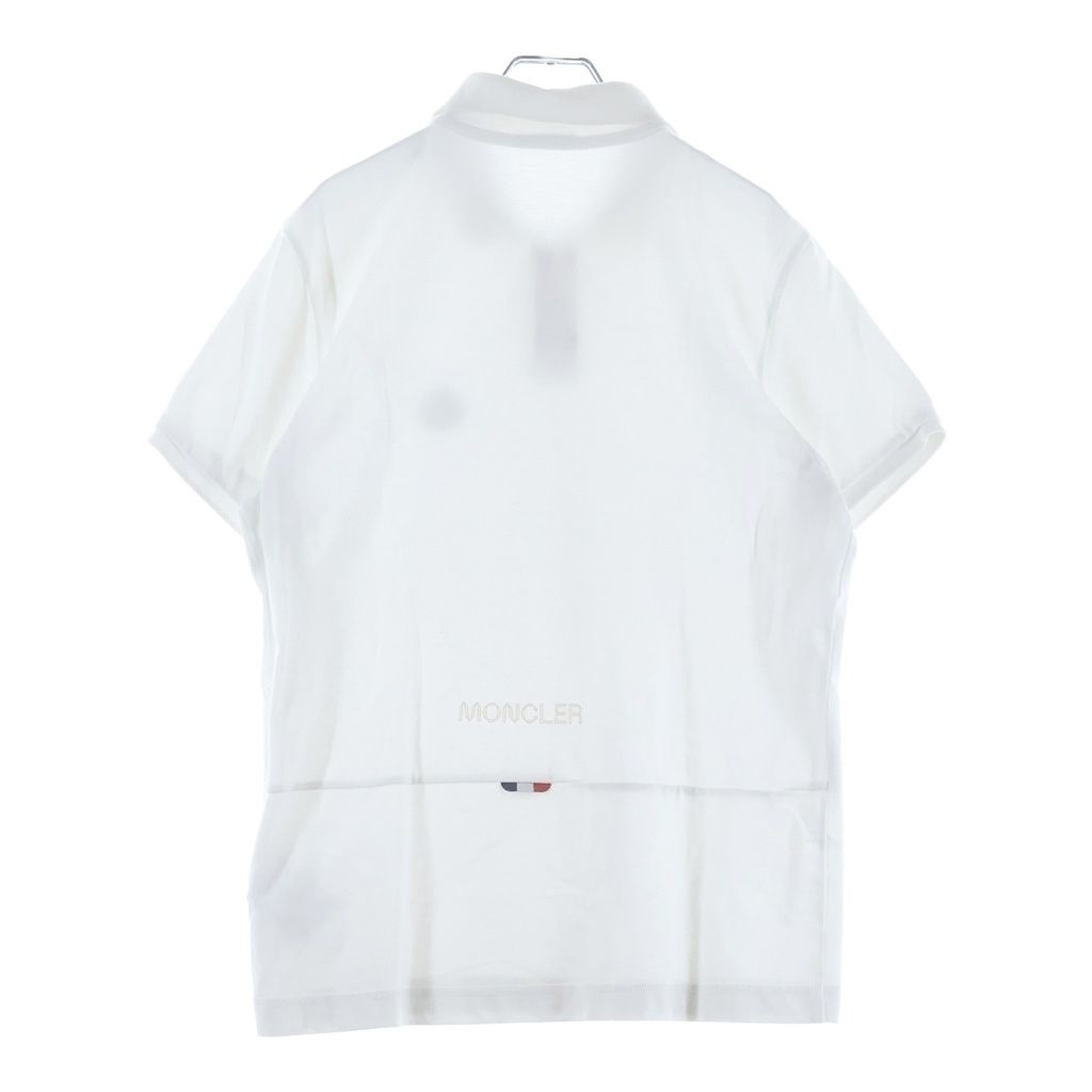 MONCLER (モンクレール) 22AW SS POLO ラバーロゴ 半袖ポロシャツ