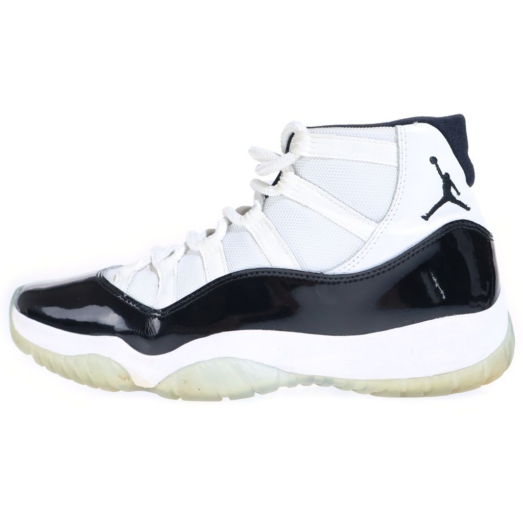 NIKE (ナイキ) AIR JORDAN 11 RETRO CONCORD エアジョーダン11 コンコルド ハイカットスニーカー ホワイト/ブラック US8.5/26.5cm 378037-100