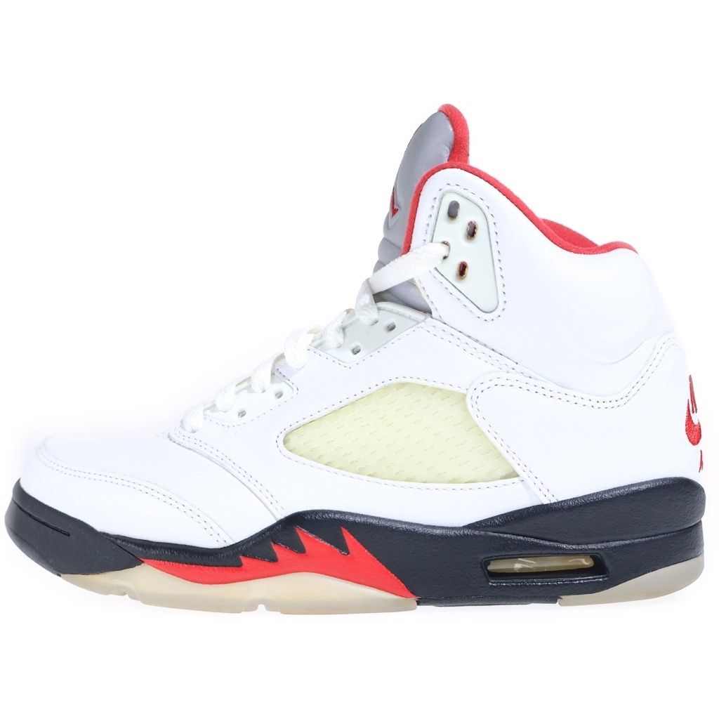 NIKE (ナイキ) AIR JORDAN 5 RETRO FIRE RED エアジョーダン5 レトロ ファイヤー レッド/ホワイト US7/25cm DA1911-102
