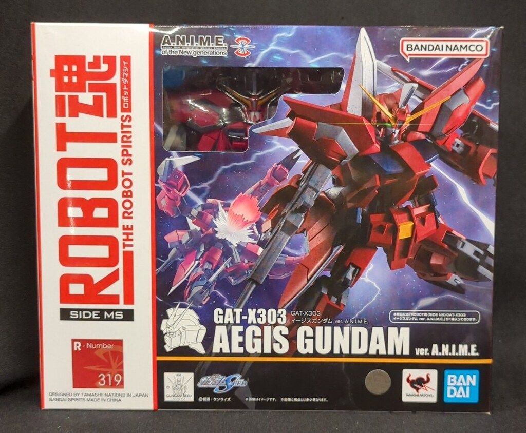BANDAI SPIRITS ROBOT魂<SIDE MS> 機動戦士ガンダムSEED GAT-X303 イージスガンダム ver. A.N.I.M.E. 319