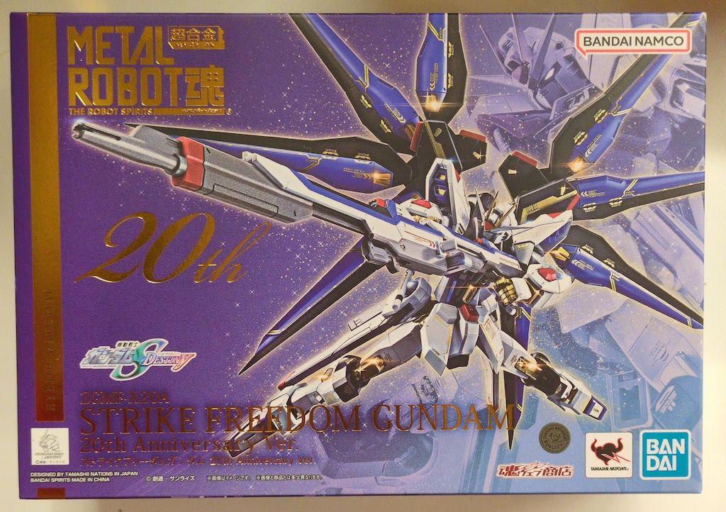 BANDAI SPIRITS METAL ROBOT魂 ＜SIDE MS＞ 機動戦士ガンダム SEED DESTINY ストライクフリーダムガンダム 20th Anniversary Ver.