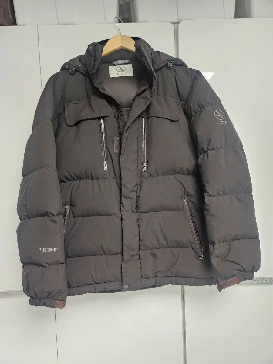 エグル Aigle ブラウン ダウン アウター