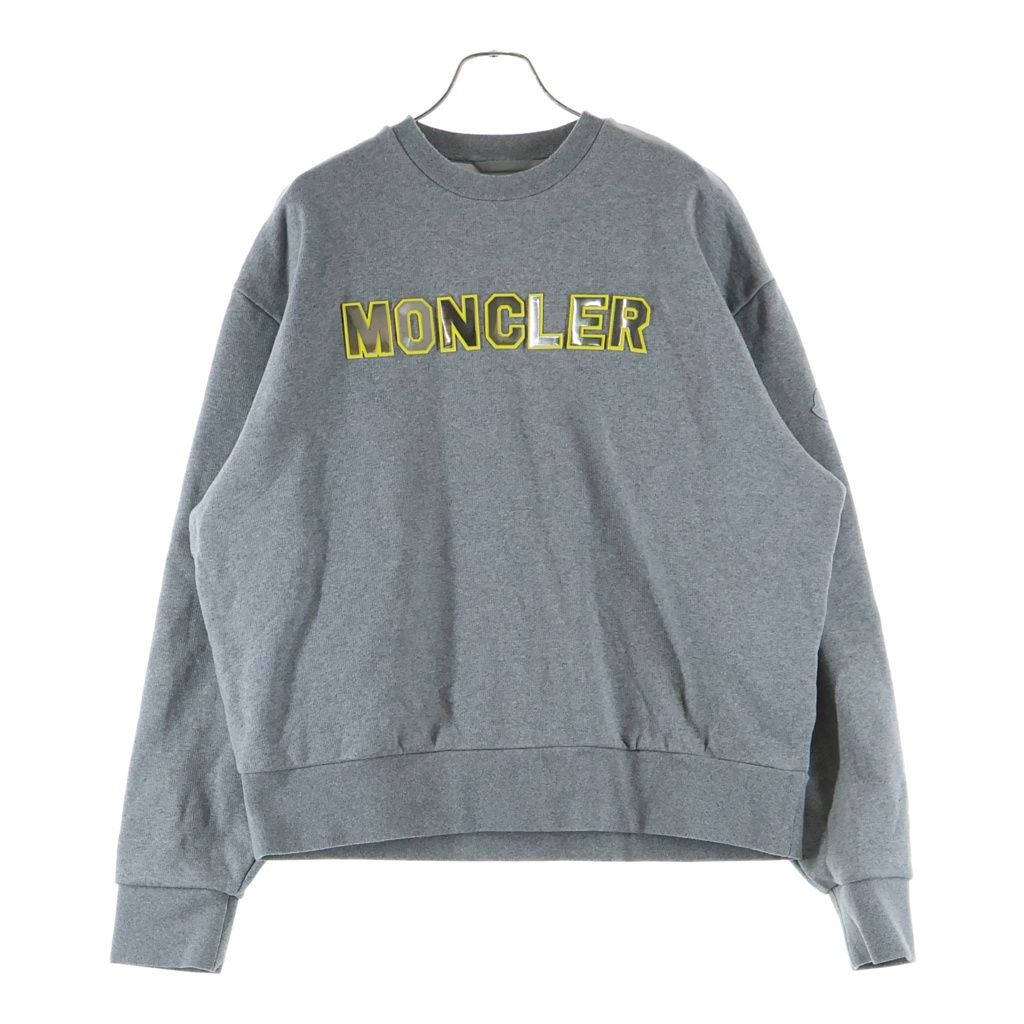 MONCLER (モンクレール) 23AW FELPA LOGATA フリースミラーロゴ