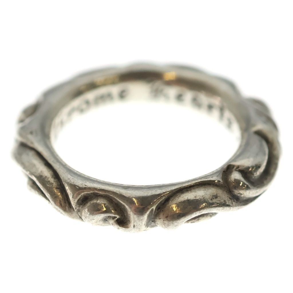 CHROME HEARTS (クロムハーツ) SCRL BAND スクロールバンド リング シルバー BCA351