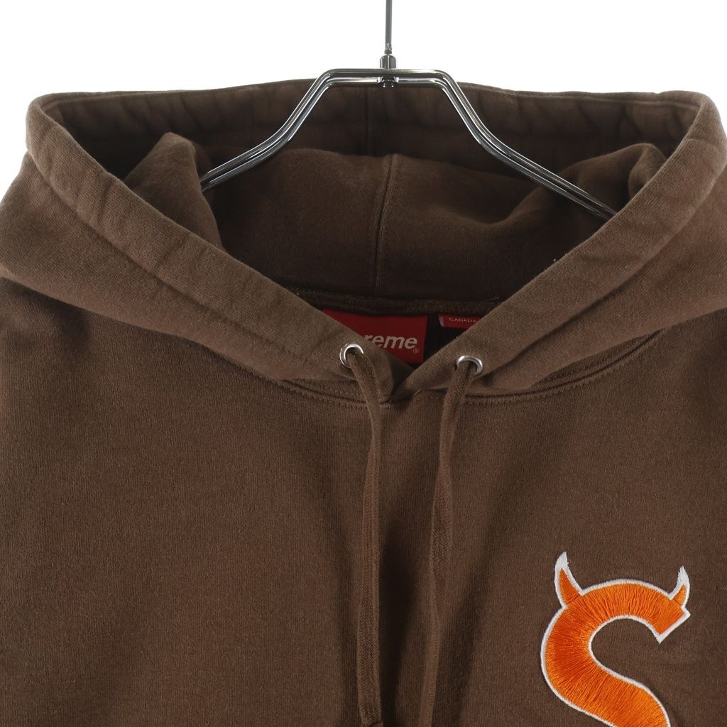 SUPREME (シュプリーム) 22AW S Logo Hooded Sweatshirt Sツノロゴ