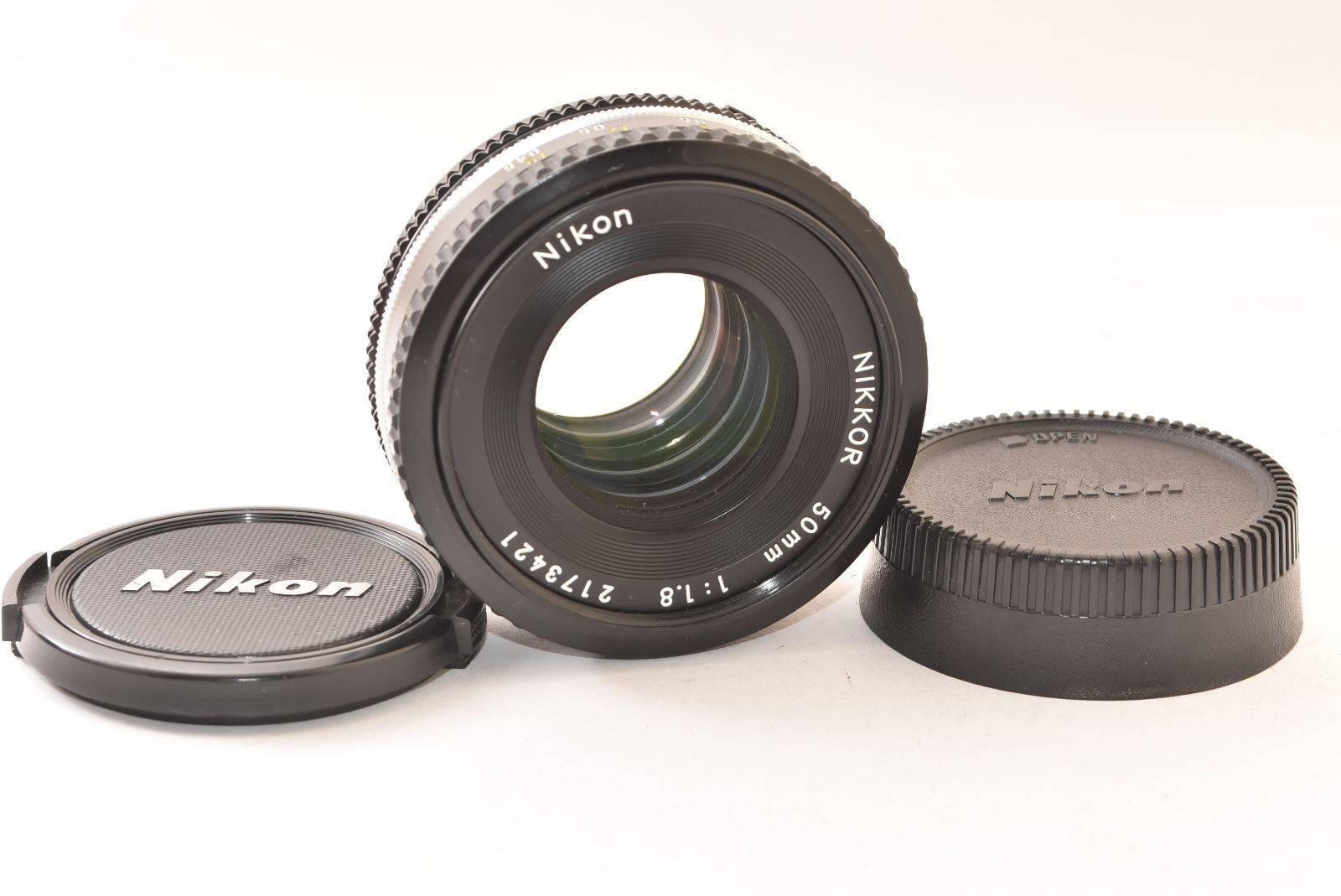 ☆美品☆ Nikon ニコン NIKKOR Ai-s 50mm F1.8 パンケーキレンズ