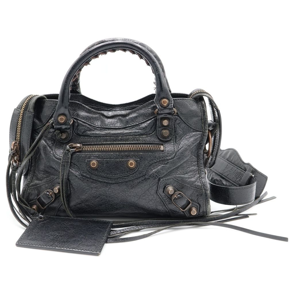 BALENCIAGA (バレンシアガ) クラシック ミニシティ 2WAY ハンドバッグ