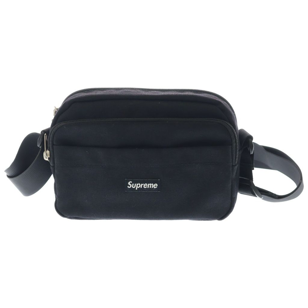 SUPREME (シュプリーム) 15SS Shoulder Bag ブランドロゴ ショルダーバッグ ブラック