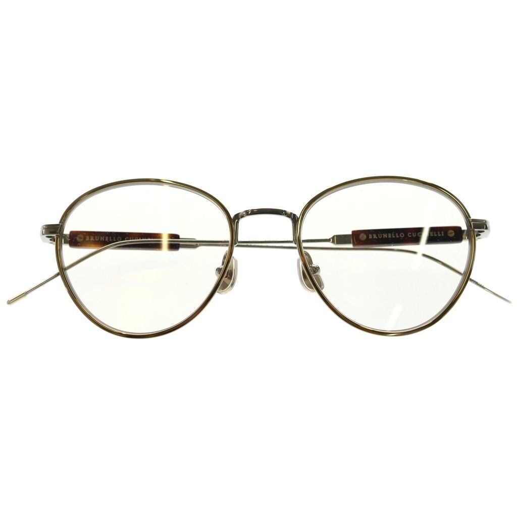 BRUNELLO CUCINELLI ブルネロクチネリ BC1003T ラウンドフレーム サングラス メガネ シルバー 新作BRUNELLO CUCINELLI (ブルネロクチネリ) BC1003T ラウンドフレーム