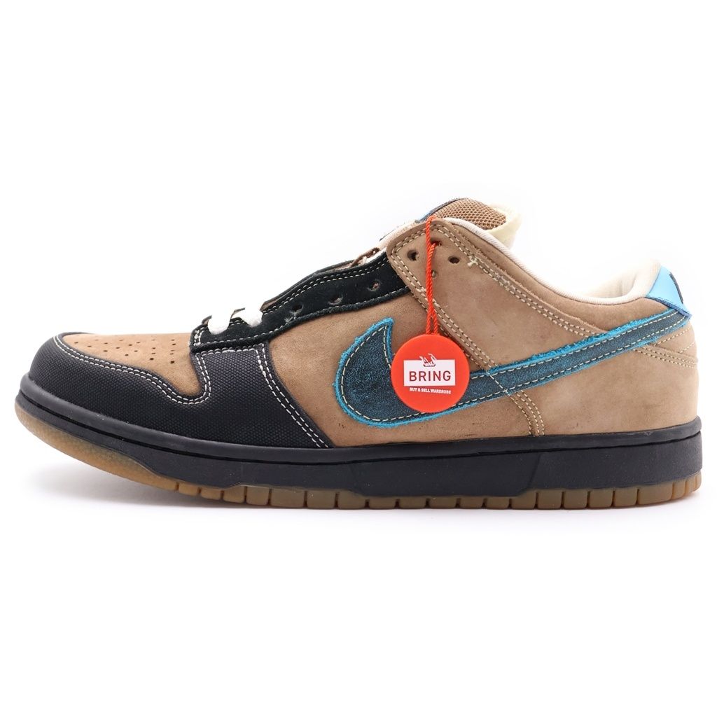 NIKE SB (ナイキエスビー) 【観賞用 2005年製】 DUNK LOW SLAM CITY 304292-201 ダンク スラムシティ ローカットスニーカー US10.5/28.5cm ブラウン/ブルー