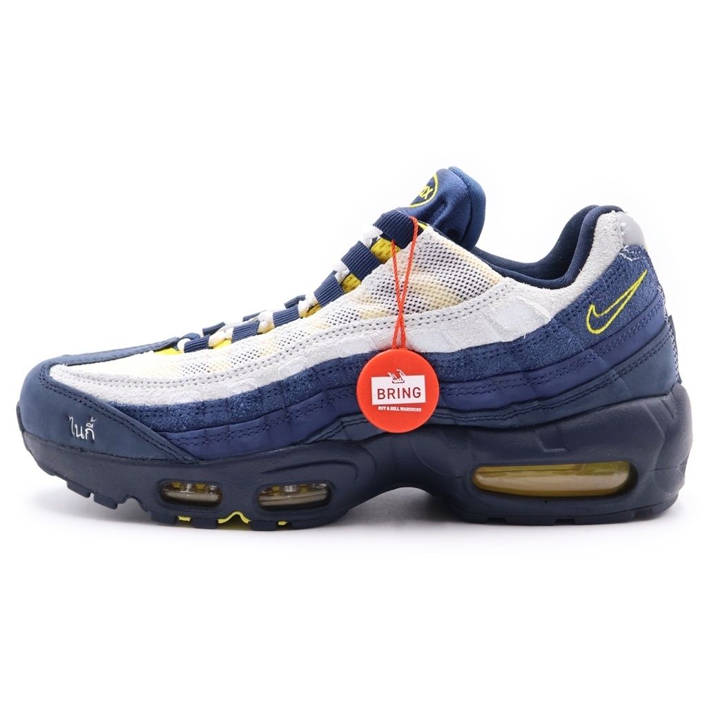 NIKE SB (ナイキエスビー) ×Eric Koston AIR MAX 95 Obsidian and Speed Yellow エリック・コストン エアマックス95 ローカットスニーカー US7/25cm HQ8492-400