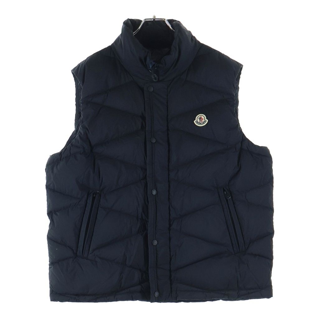MONCLER (モンクレール) GILET BOREAS VEST ボーリアスベスト ナイロンダウンベスト ブラック