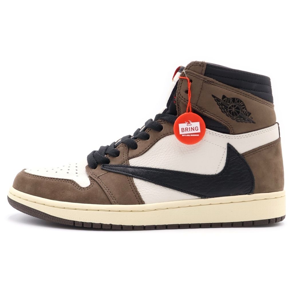 エアジョーダン1 即納】NIKE (ナイキ) ×TRAVIS SCOTT AIR JORDAN 1 RETRO HIGH OG TS SP
