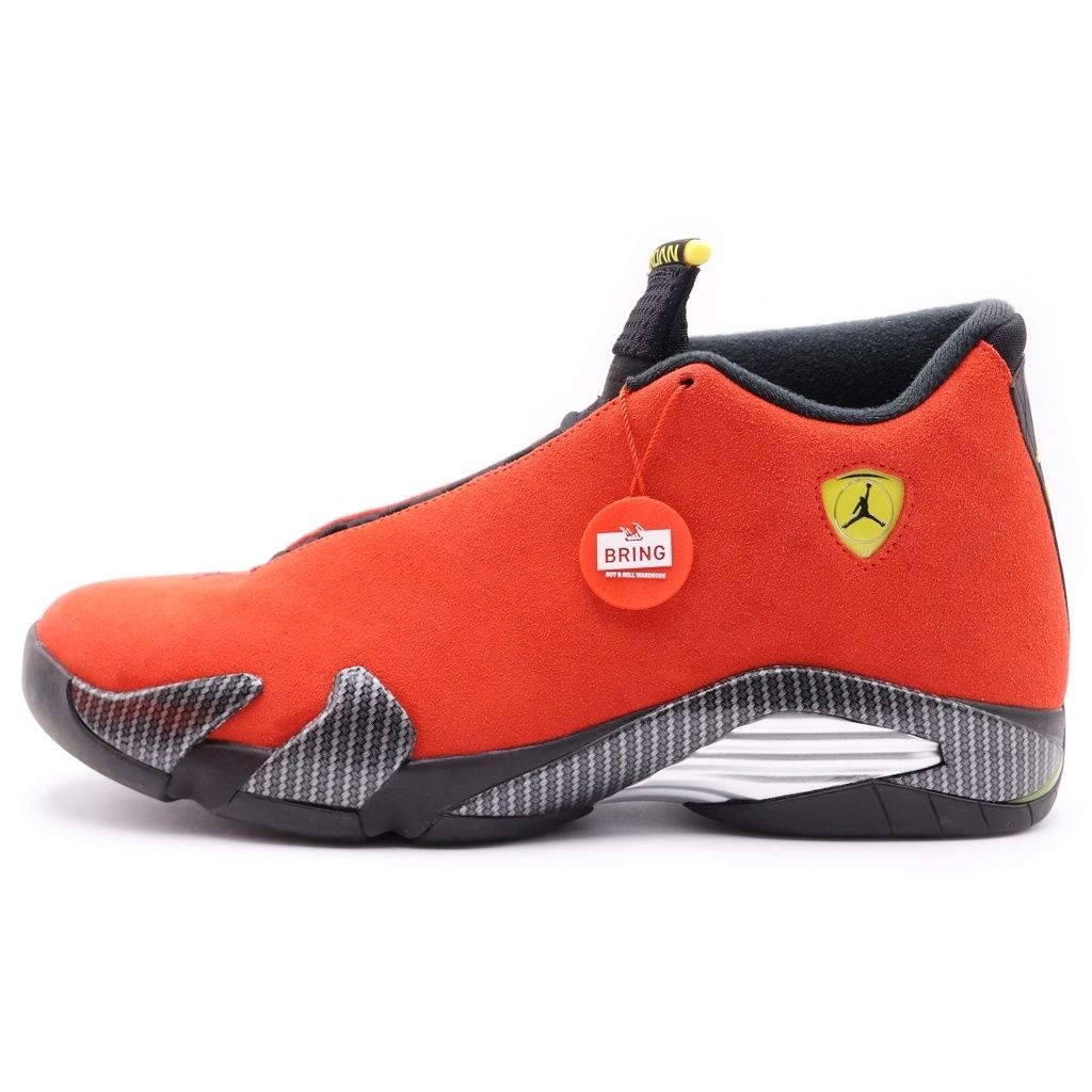 NIKE (ナイキ) AIR JORDAN 14 FERRARI エアジョーダン14 フェラーリ ミドルカットスニーカー レッド US10.5/28.5cm IF5015-600
