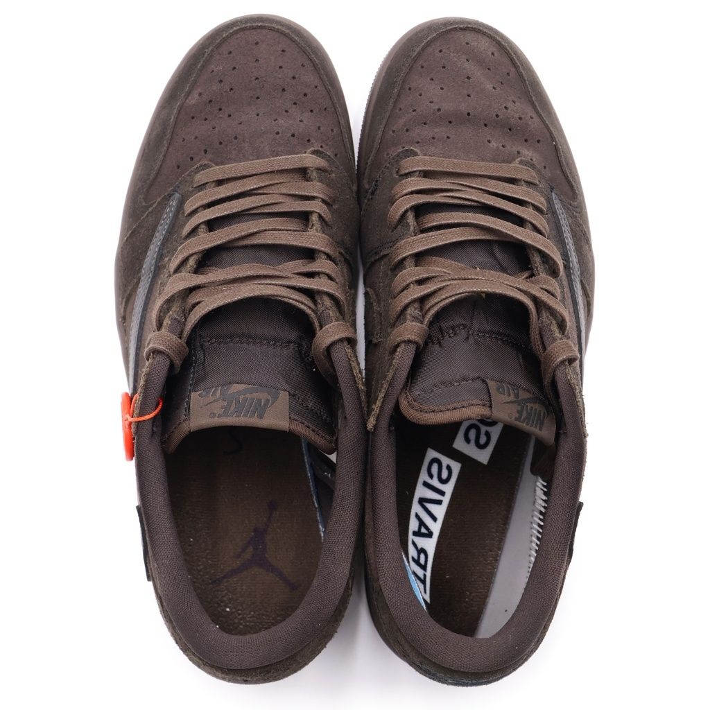NIKE (ナイキ) ×TRAVIS SCOTT AIR JORDAN 1 LOW OG SP VELVET BROWN 
