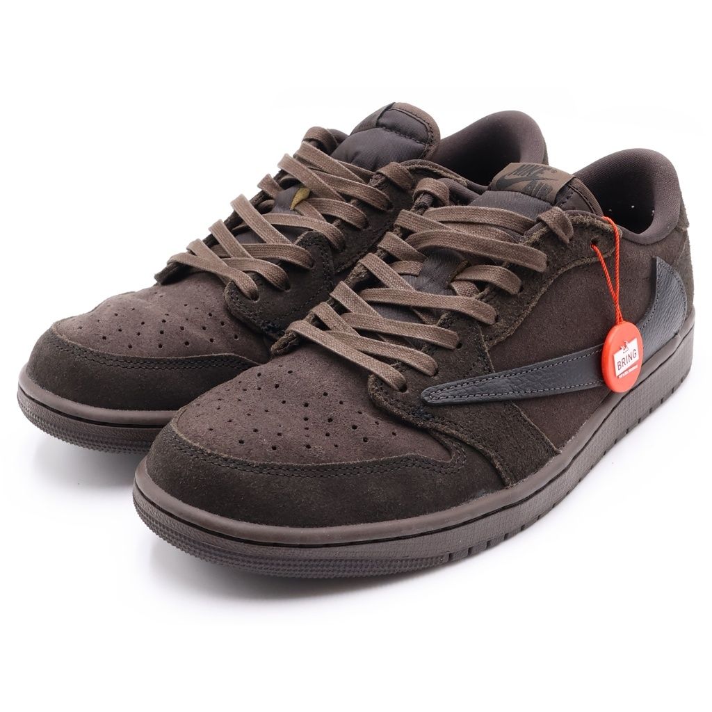 NIKE (ナイキ) ×TRAVIS SCOTT AIR JORDAN 1 LOW OG SP VELVET BROWN 