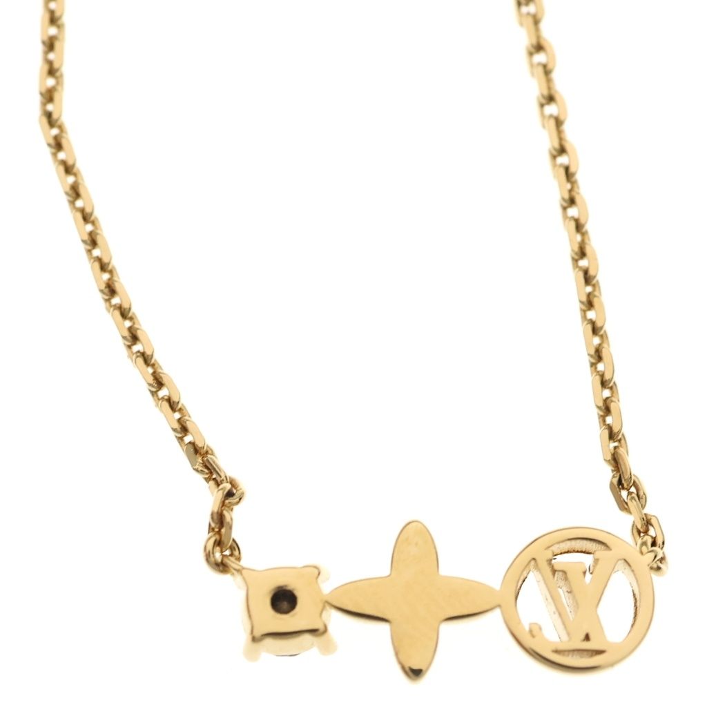 LOUIS VUITTON (ルイヴィトン) コリエ プティ ルイ ネックレス