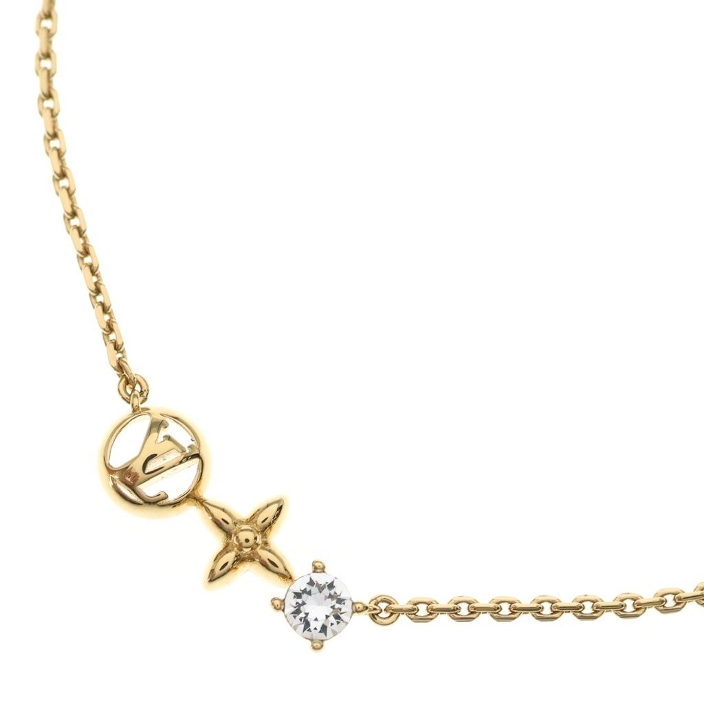 LOUIS VUITTON (ルイヴィトン) コリエ プティ ルイ ネックレス ペンダント チェーン ゴールド GP M00368 33,033円