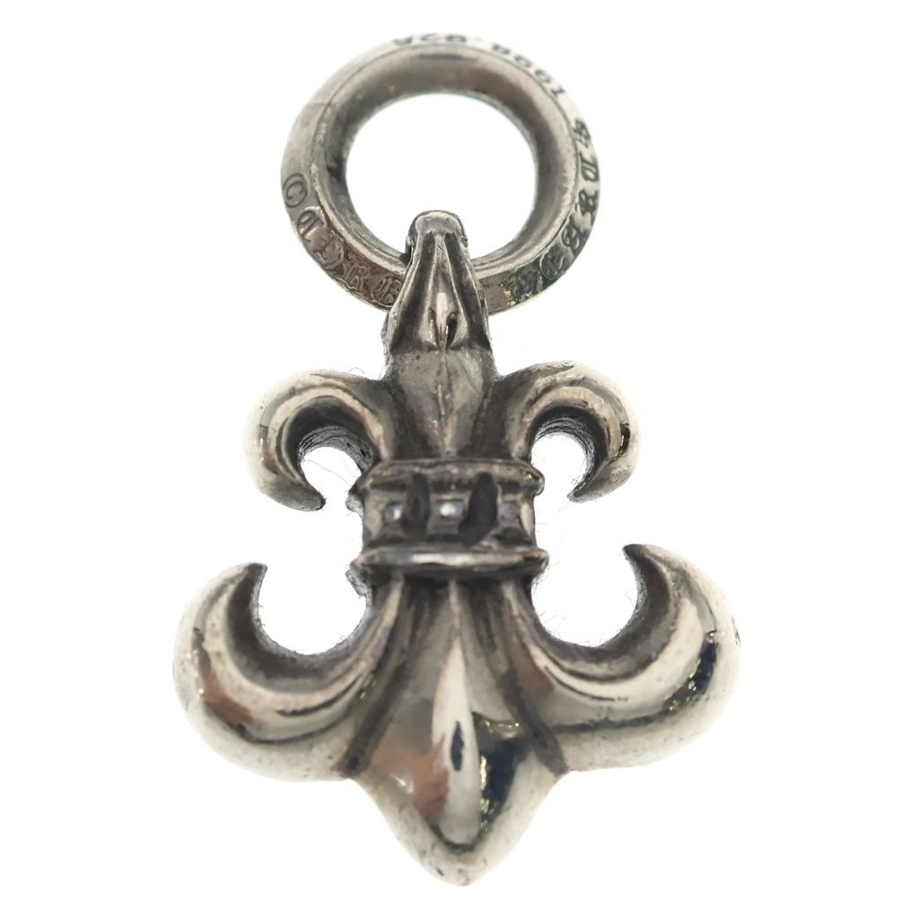 CHROME HEARTS (クロムハーツ) BS FLUER CHARM BSフレアチャーム ペンダント シルバーネックレストップ