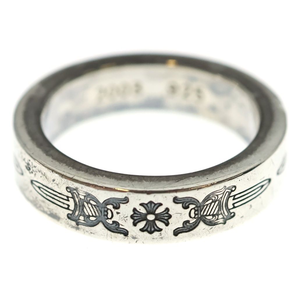 CHROME HEARTS (クロムハーツ) 6mm SPACER DAGGER 6mmスペーサーリング ダガー シルバーBCA335