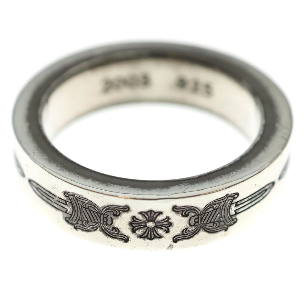 CHROME HEARTS (クロムハーツ) 6mm SPACER DAGGER 6mmスペーサーリング ダガー シルバーBCA335