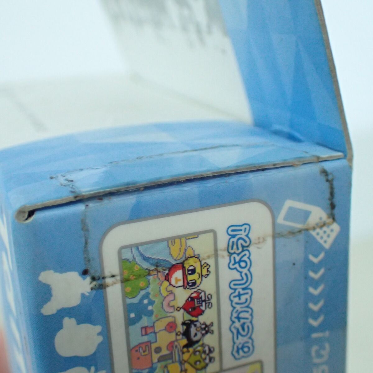 ☆Tamagotchi iD Blue×Silver たまごっち あいでぃー バンダイ【IO