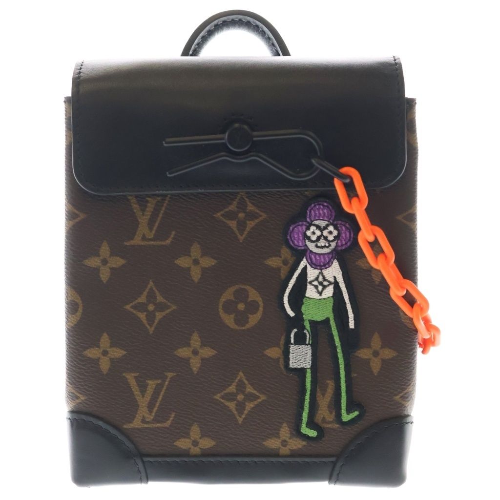 LOUIS VUITTON (ルイヴィトン) モノグラム LVフレンズ スティーマーXS ショルダーバッグ ブラウン/ブラック M80327