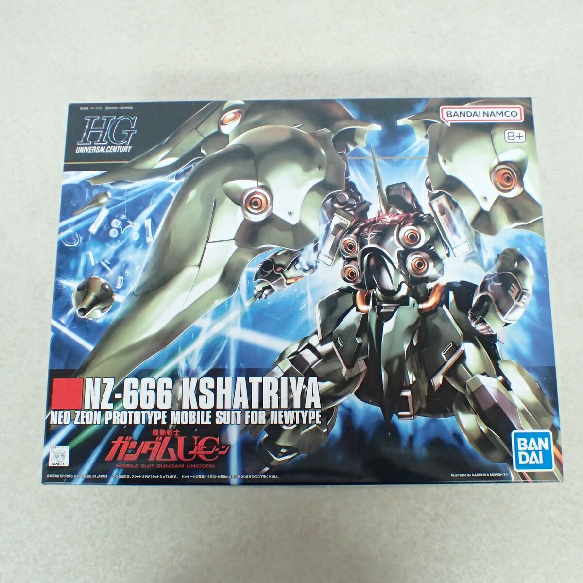 ☆未組立 バンダイ HG 1/144 NX-666 クシャトリヤ 機動戦士ガンダムUC