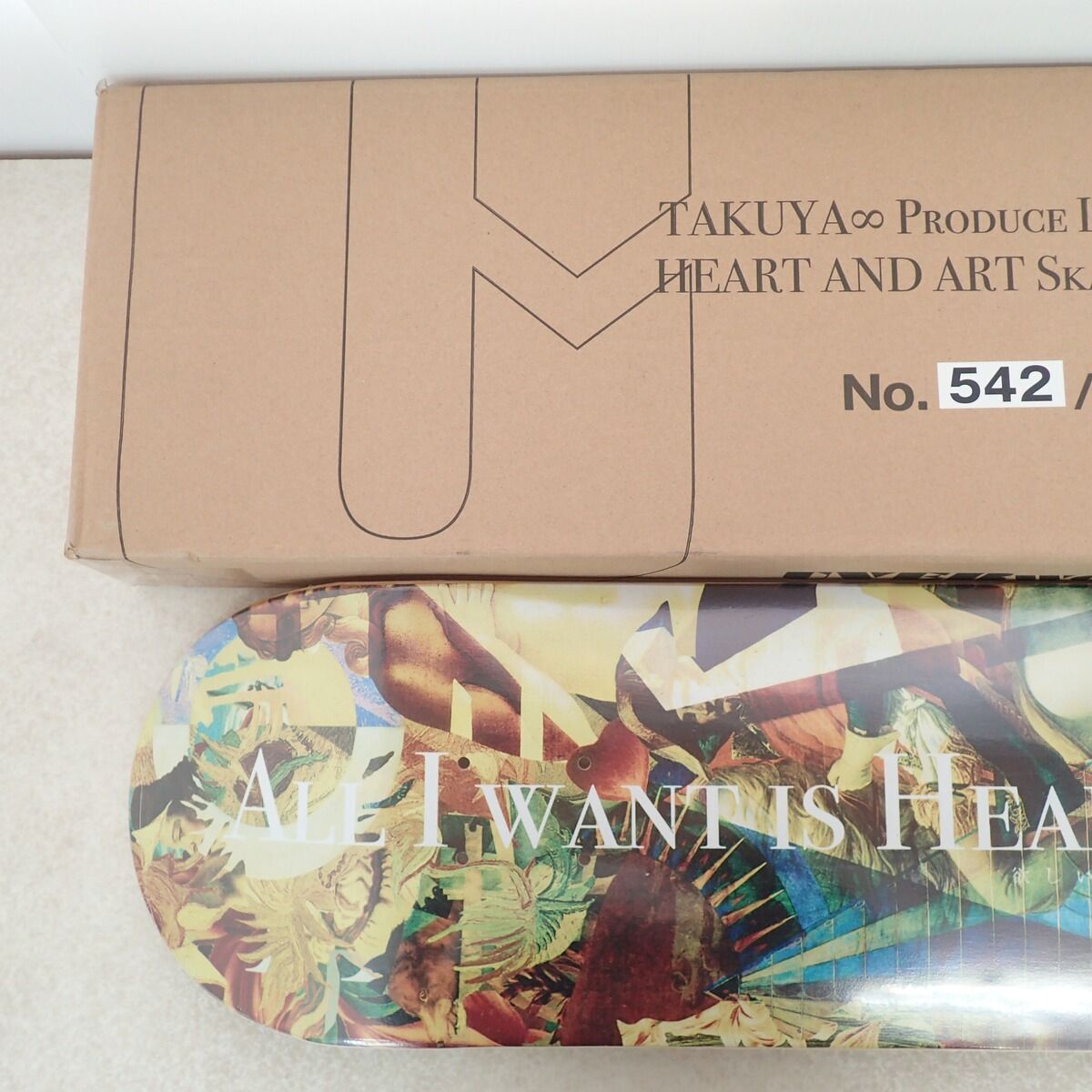 ◇中身未開封 UVERworld TAKUYA∞ プロデュース 限定グッズ HEART AND 