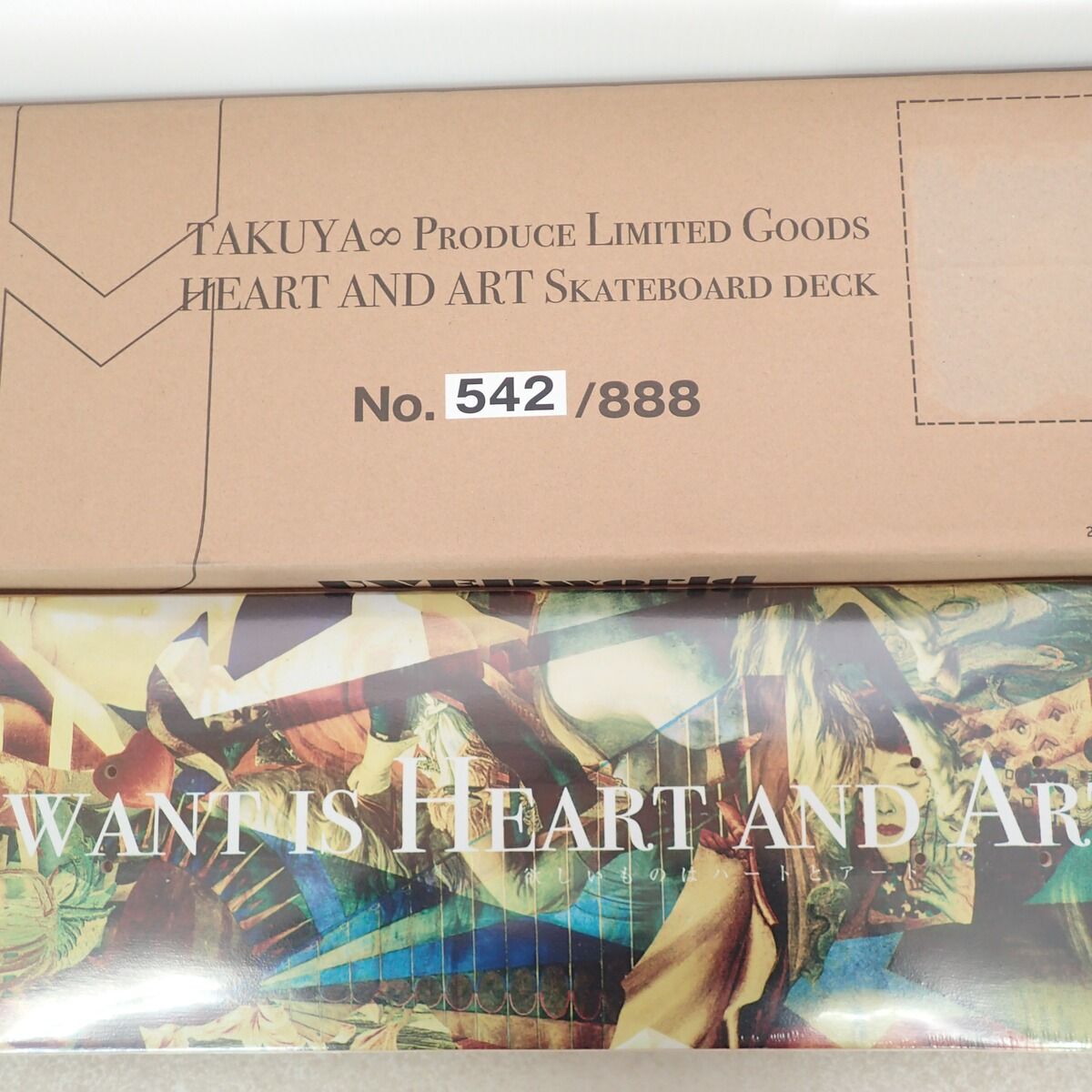◇中身未開封 UVERworld TAKUYA∞ プロデュース 限定グッズ HEART AND 