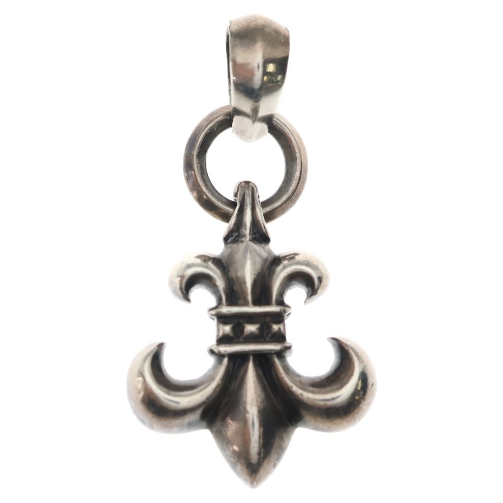 CHROME HEARTS (クロムハーツ) BS FLUER W BALE BSフレア Wベイル ペンダントトップ シルバー BCA211