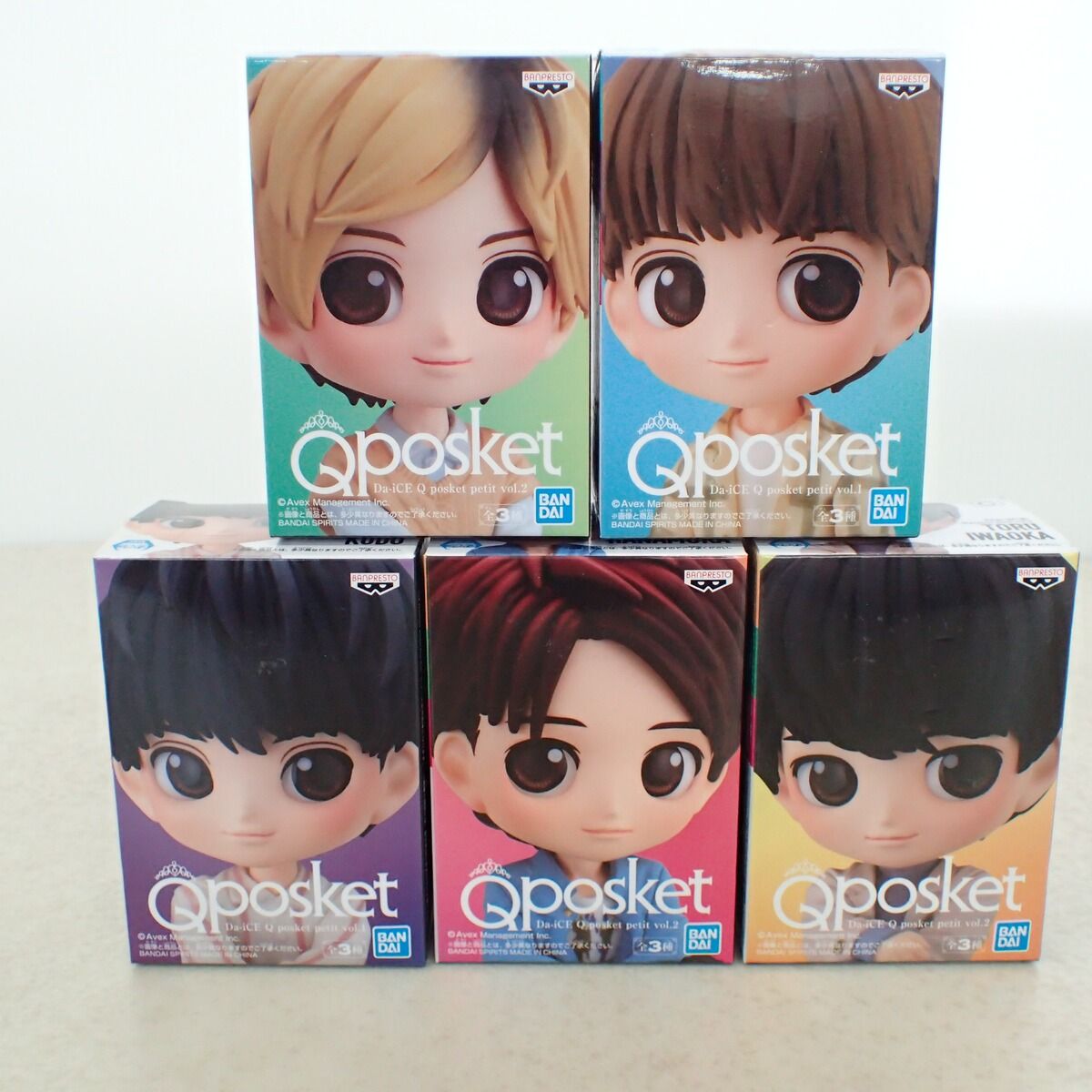 Da-iCE qposket petit フィギュア　まとめ売り　セット Da-iCE フィギュア Q posket puppet まとめてセット【IO - メルカリ