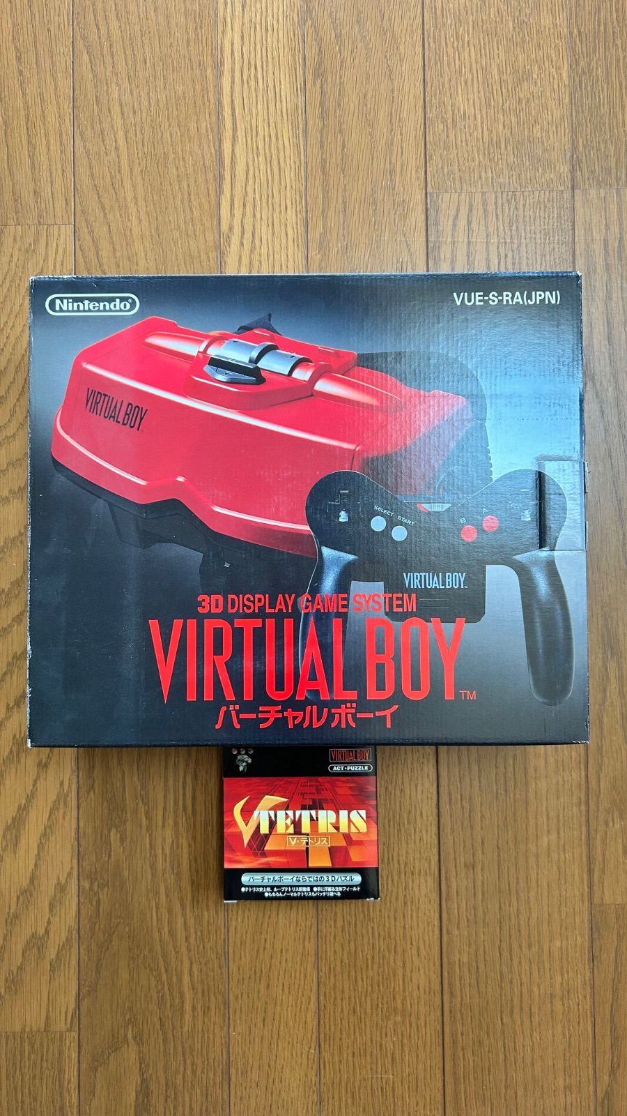 【動作確認済】任天堂 バーチャルボーイ 本体 ソフト1本付き