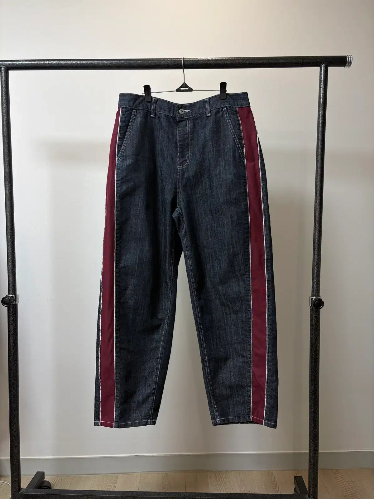 (2) karactor カラクタ サイド LINE デニムパンツ