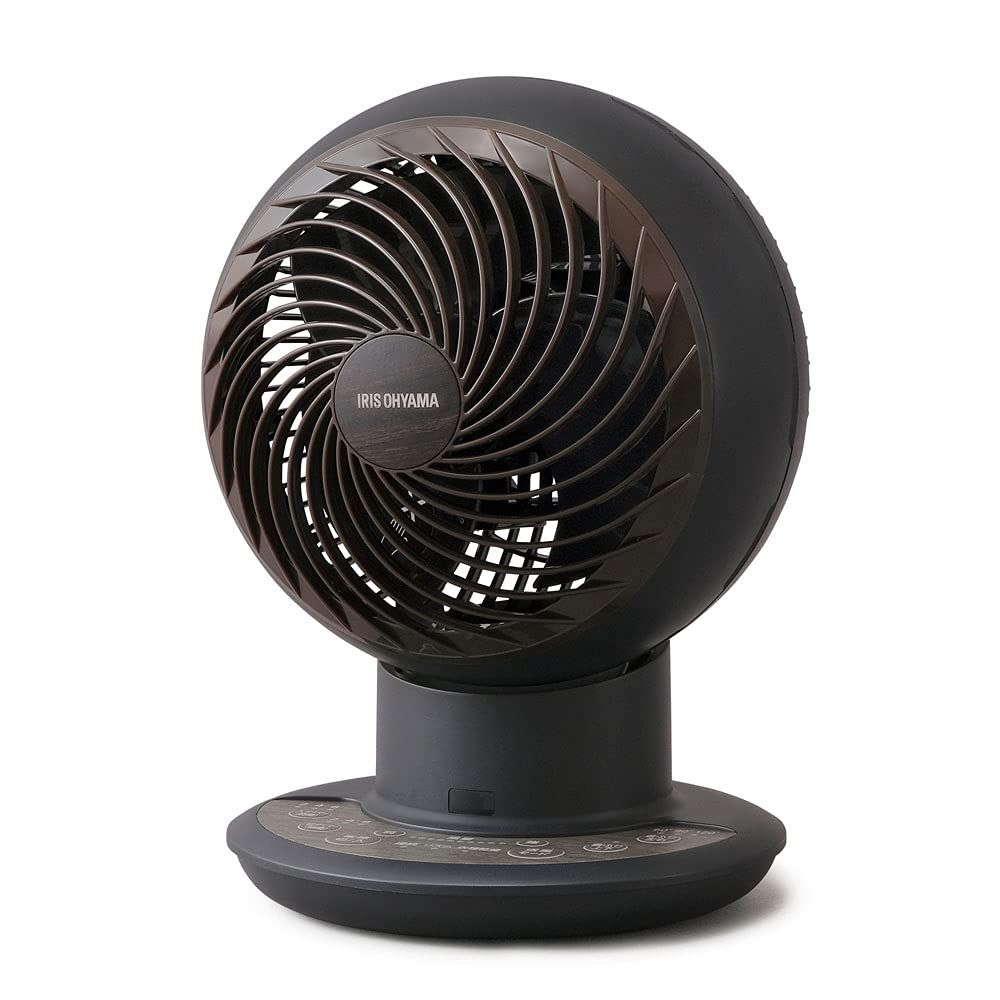 アイリスオーヤマ サーキュレーターアイ DC JET 15cm KCF-SDCC151T-B ブラックe 96537fa9